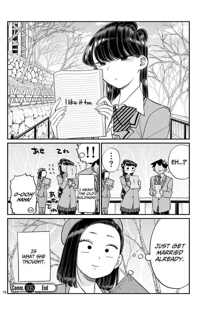 Komi-san wa Komyushou Desu Chapter 105 18